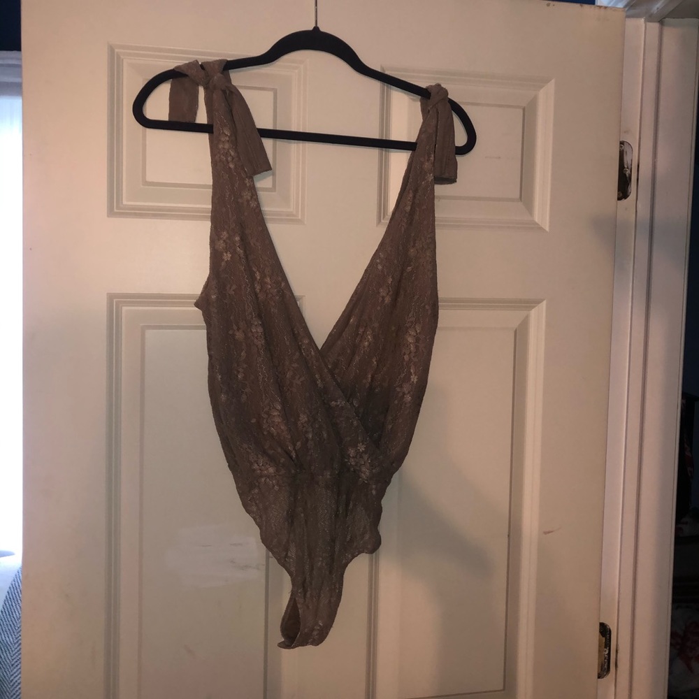 Free People Lace Bodysuit
